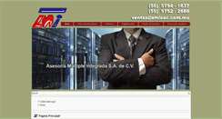 Desktop Screenshot of amisac.com.mx